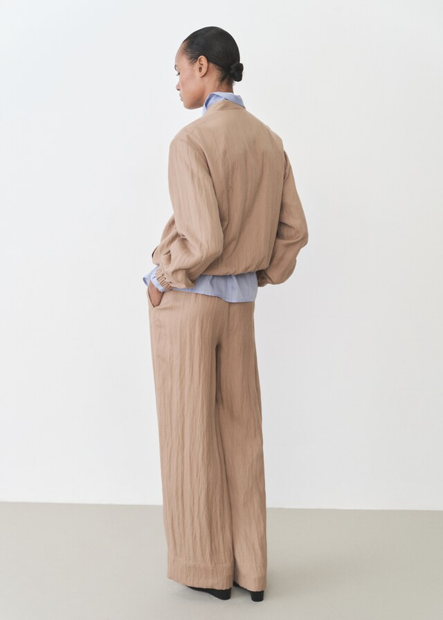 Mango Lyocell-Bomberjacke