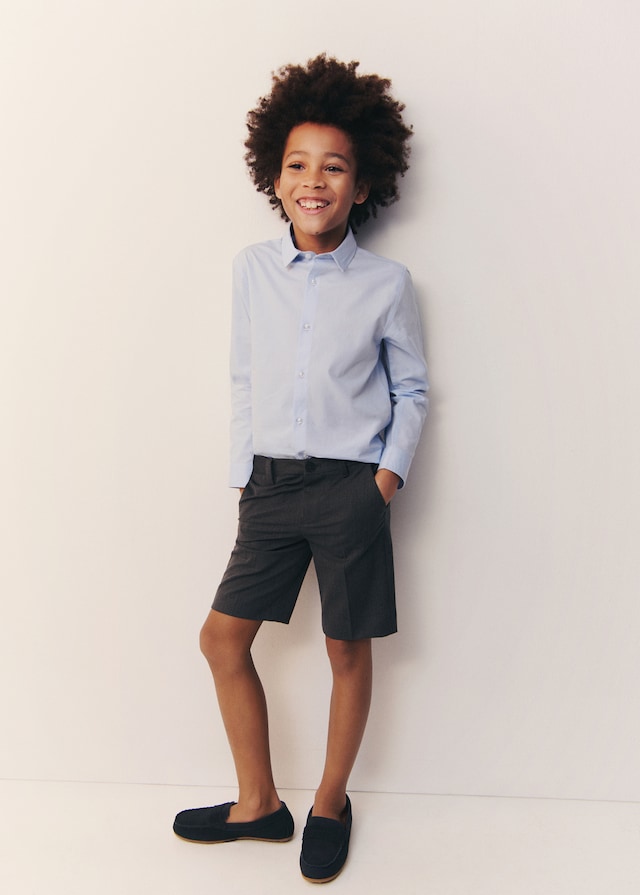 Mango Mokassins Aus Rauleder