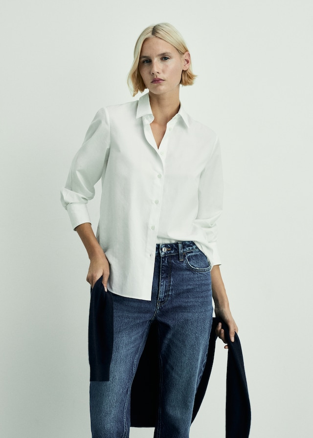 Mango Mom-Jeans Mit Hohem Bund Mom2000