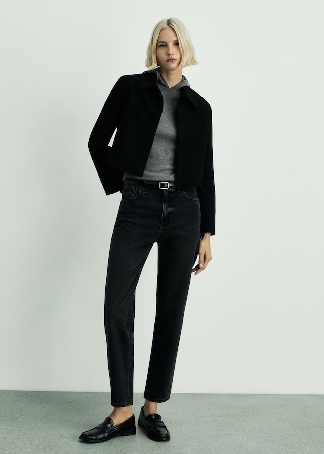 Mango Mom-Jeans Mit Hohem Bund Mom2000