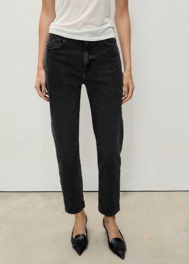 Mango Mom-Jeans mit hohem Bund Mom2000