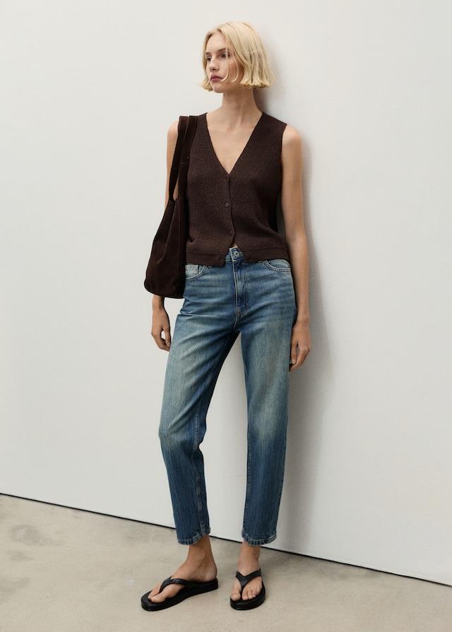 Mango Mom-Jeans Mit Hohem Bund Mom2000