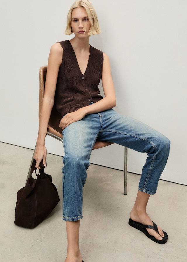 Mango Mom-Jeans Mit Hohem Bund Mom2000