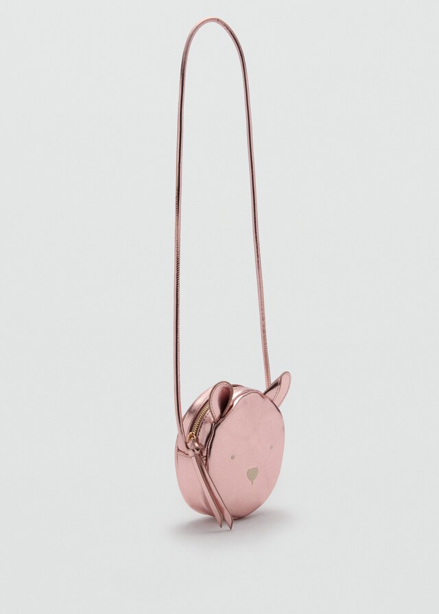 Mango Mond-Handtasche mit Glitzer