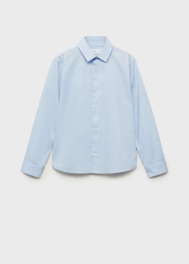 Mango Oberhemd Aus 100 % Baumwolle