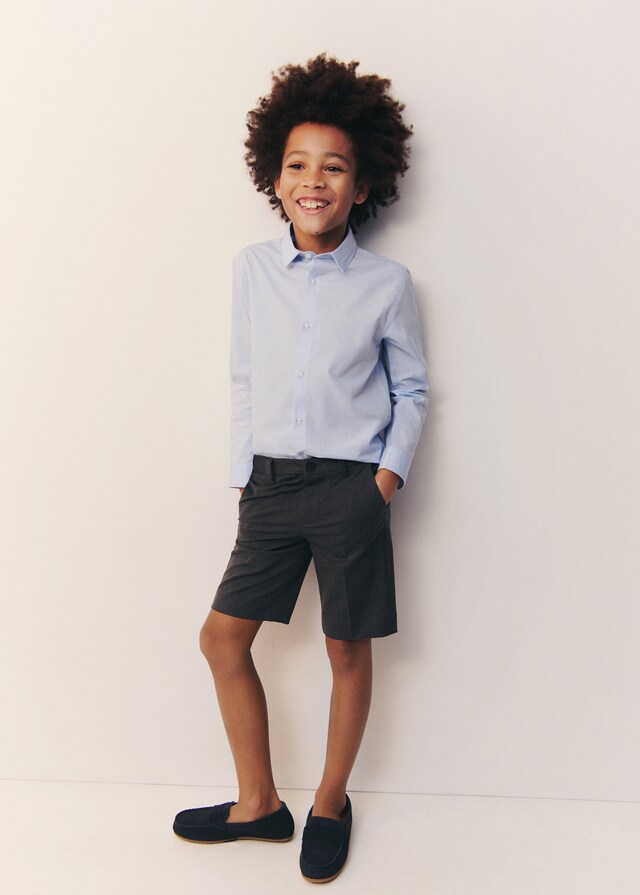 Mango Oberhemd aus 100 % Baumwolle