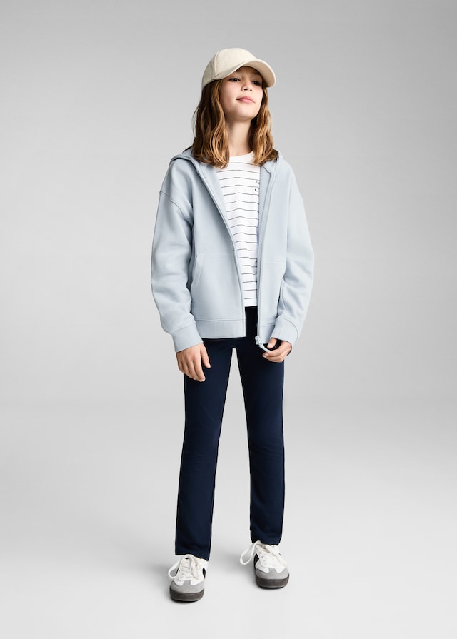 Mango Offenes Sweatshirt Mit Kapuze