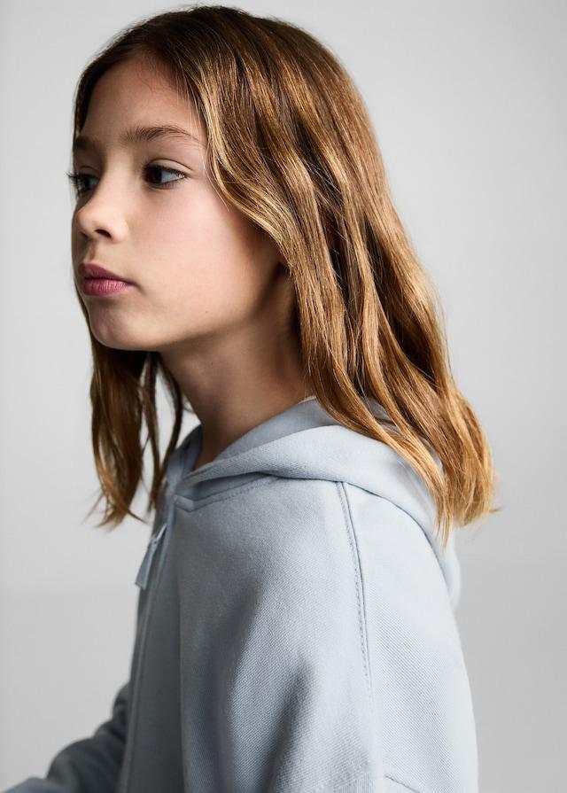 Mango Offenes Sweatshirt Mit Kapuze