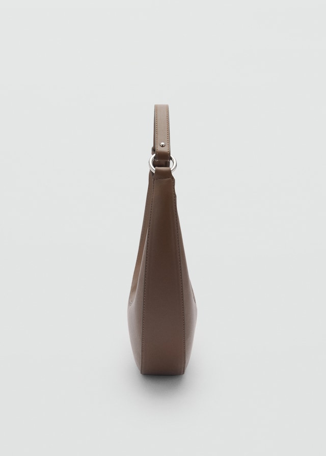 Mango Ovale Schultertasche