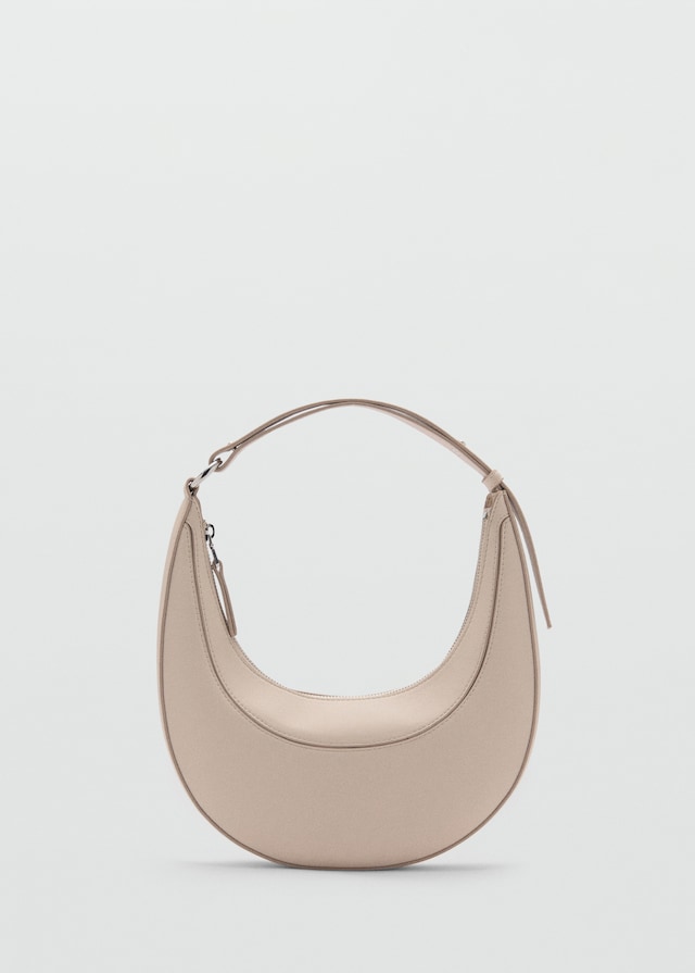 Mango Ovale Schultertasche