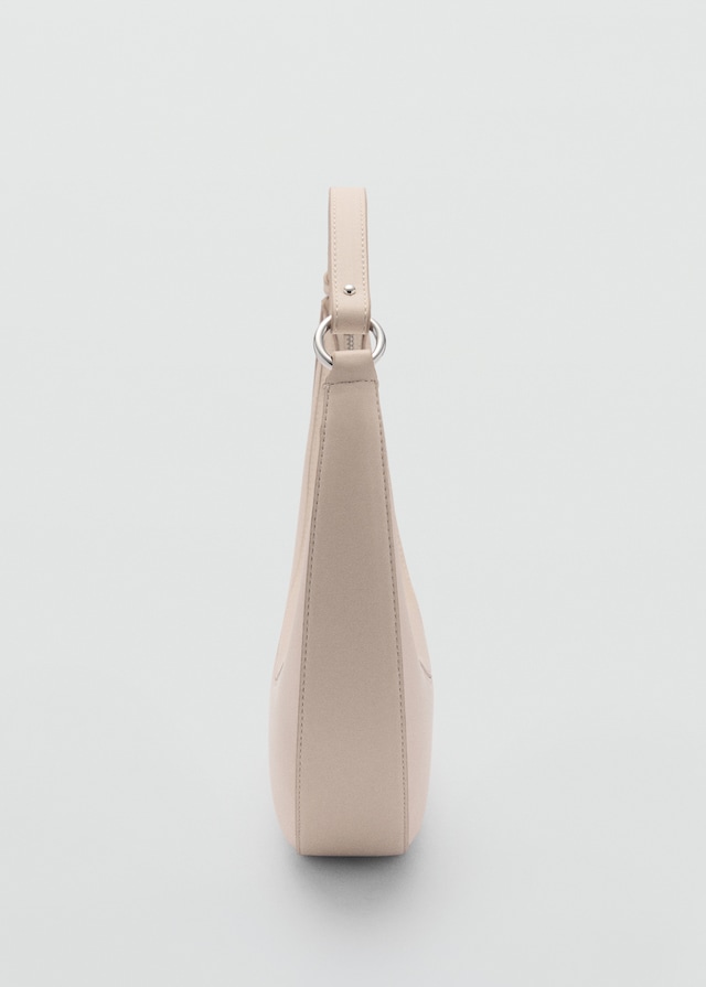 Mango Ovale Schultertasche