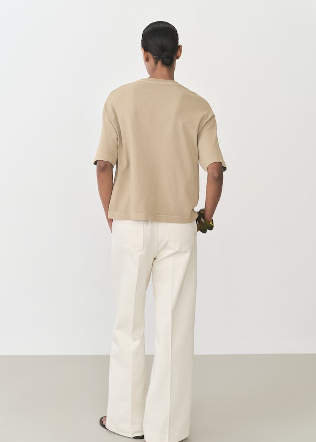 Mango Oversize Baumwoll-T-Shirt