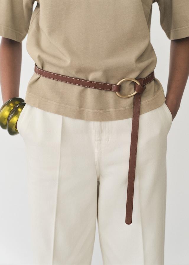 Mango Oversize Baumwoll-T-Shirt