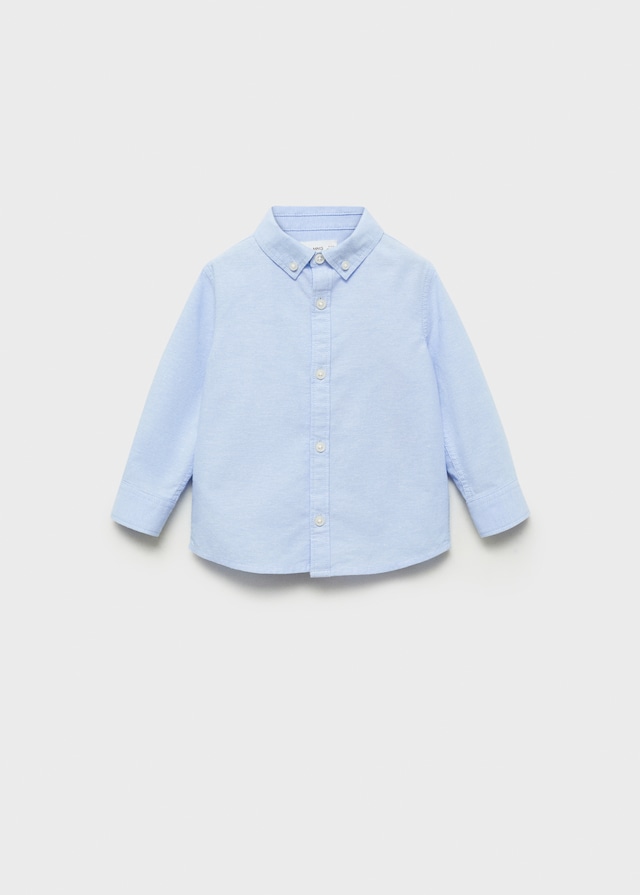 Mango Oxford-Hemd Aus Baumwolle