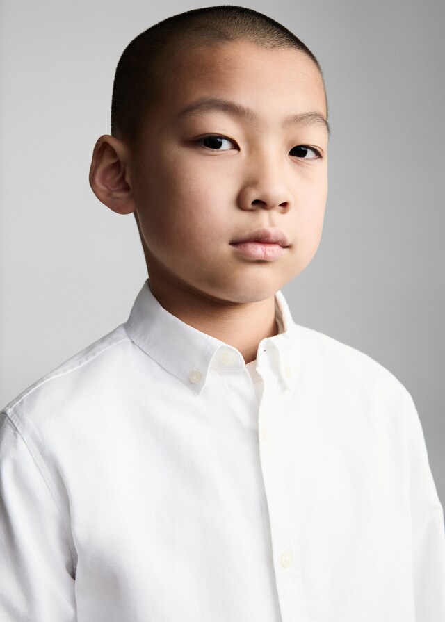 Mango Oxfordhemd Aus 100 % Baumwolle