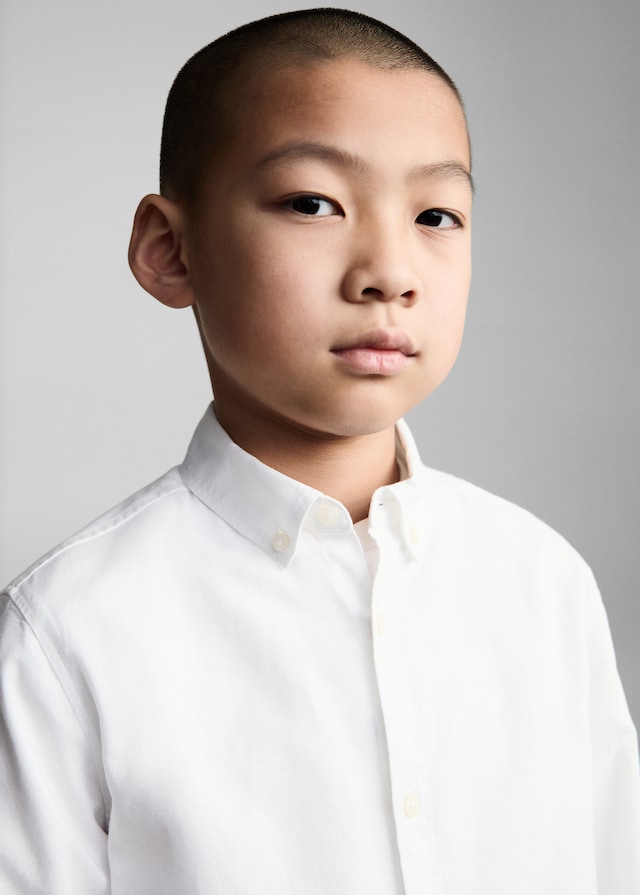 Mango Oxfordhemd Aus 100 % Baumwolle