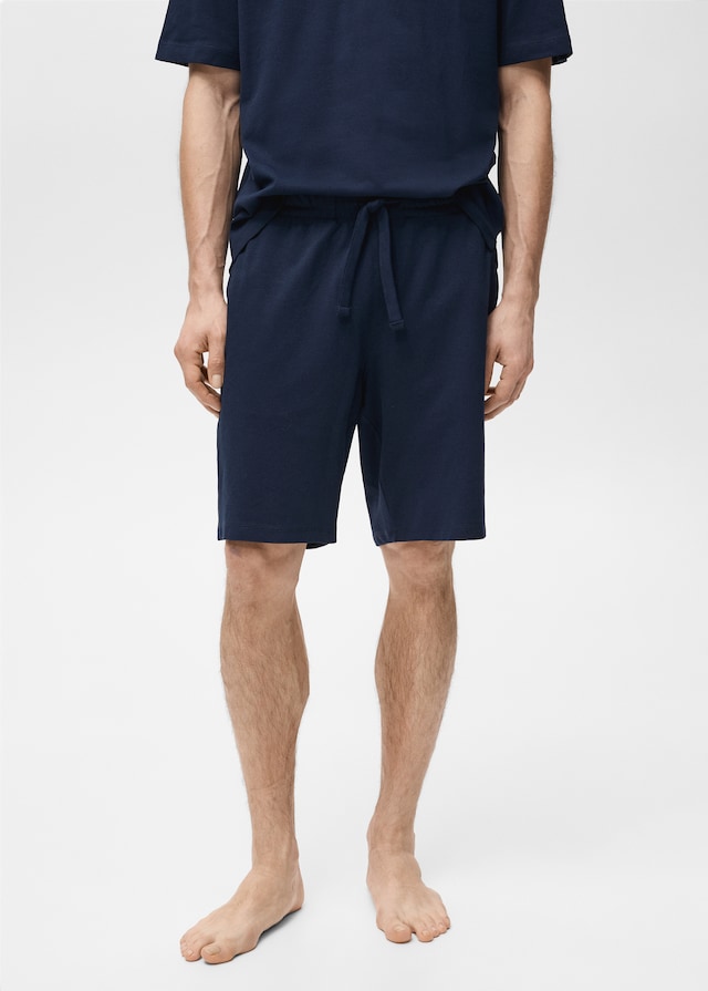 Mango Pack Kurzer Baumwoll-Pyjama