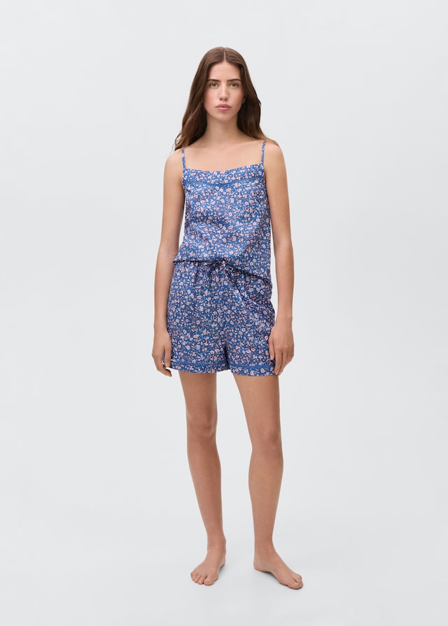 Mango Pack Mit Kurzem Gemusterten Pyjama