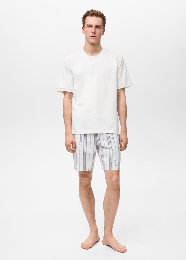 Mango Pack Mit Kurzem Pyjama Aus 100 % Baumwolle