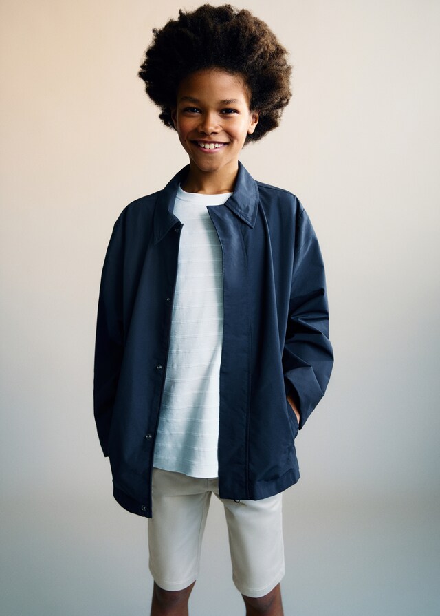 Mango Parka aus Baumwolle