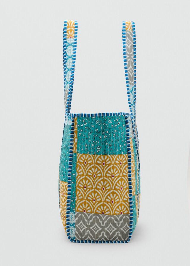 Mango Patchwork-Stepptasche