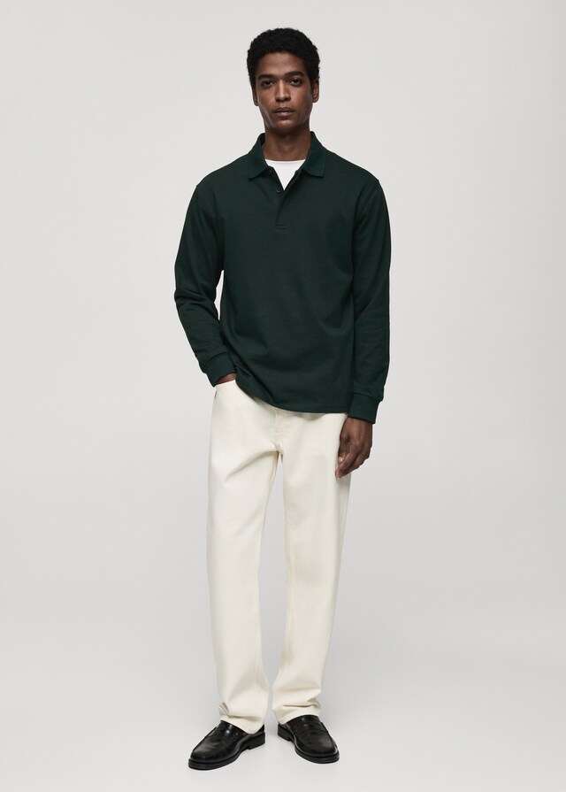 Mango Polo-Sweatshirt Aus 100 % Baumwolle