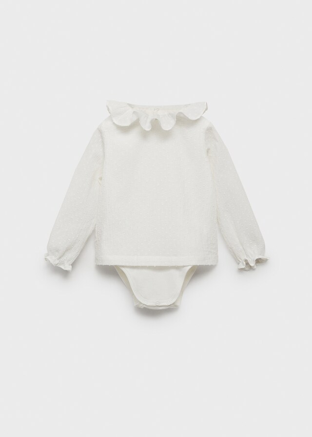 Mango Popeline-Bluse