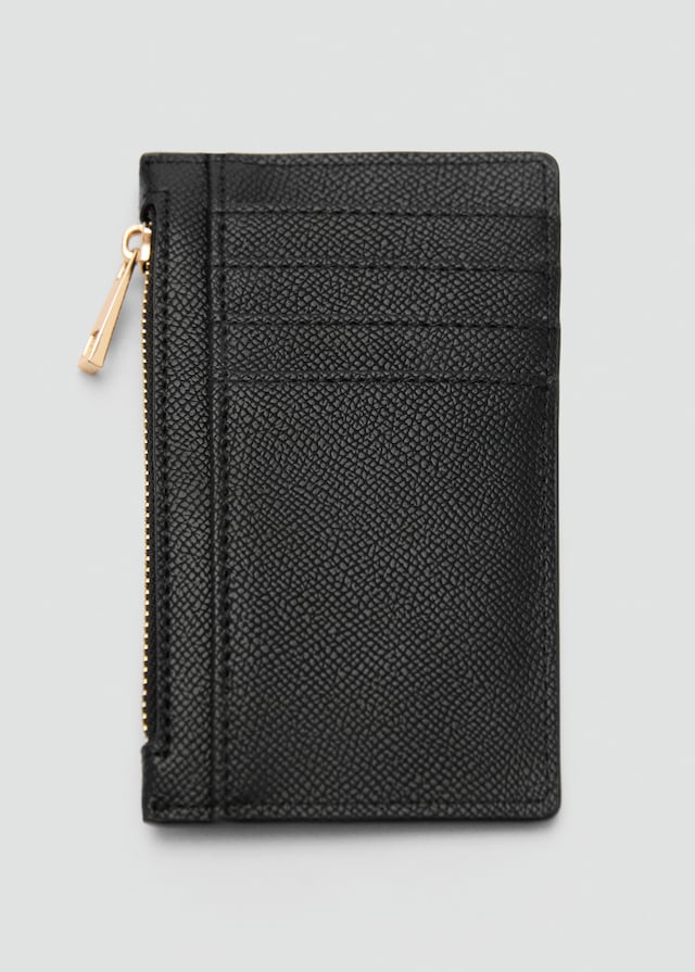 Mango Portemonnaie Mit Ledereffekt