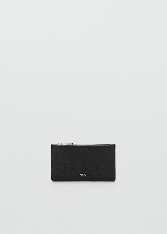 Mango Portemonnaie Mit Ledereffekt