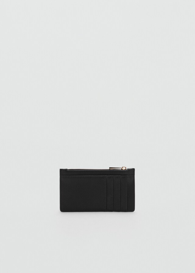 Mango Portemonnaie mit Ledereffekt