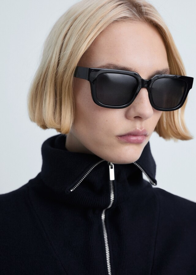 Mango Pullover Mit Zip-Kragen