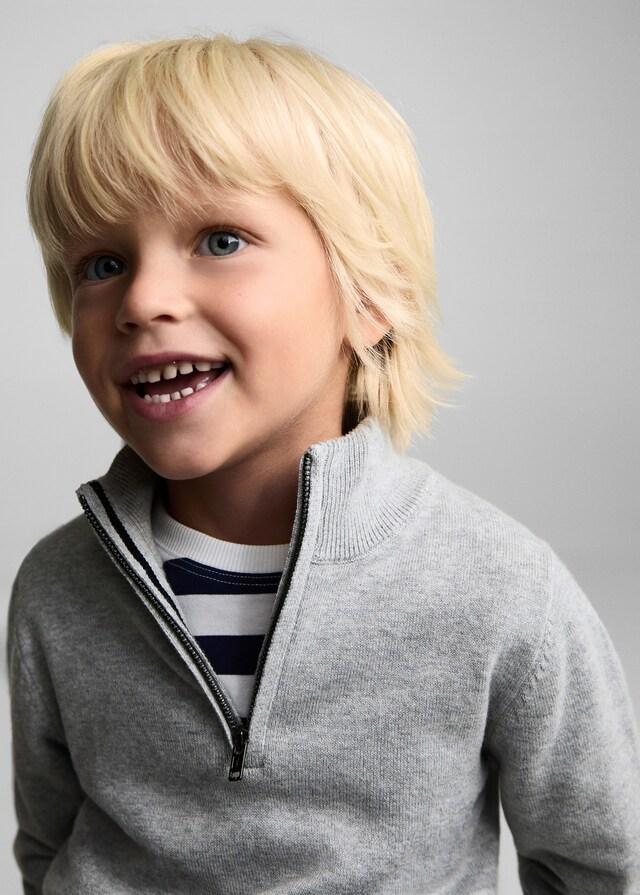 Mango Pullover Mit Zip-Kragen