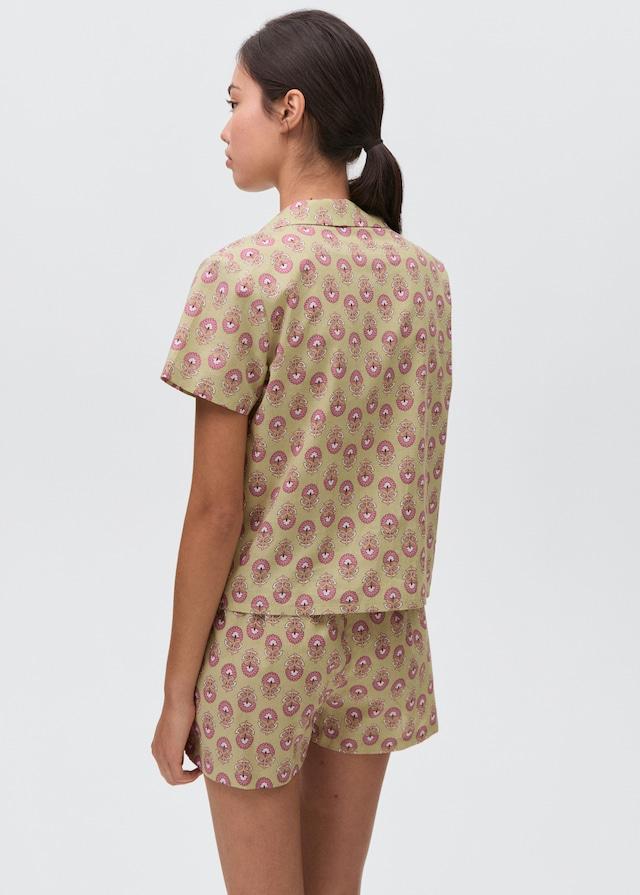 Mango Pyjama-Pack Aus Gemusterter Baumwolle