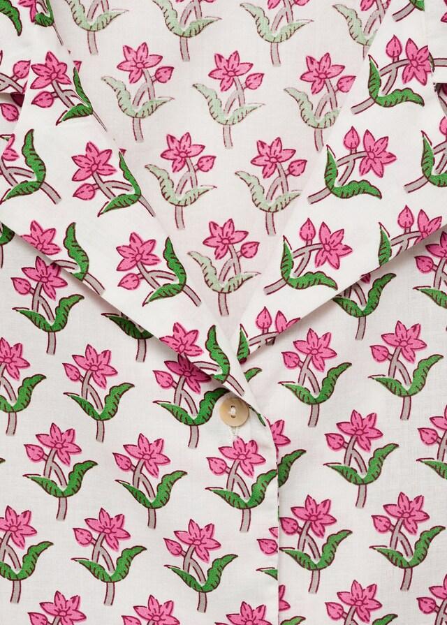 Mango Pyjama-Pack aus gemusterter Baumwolle