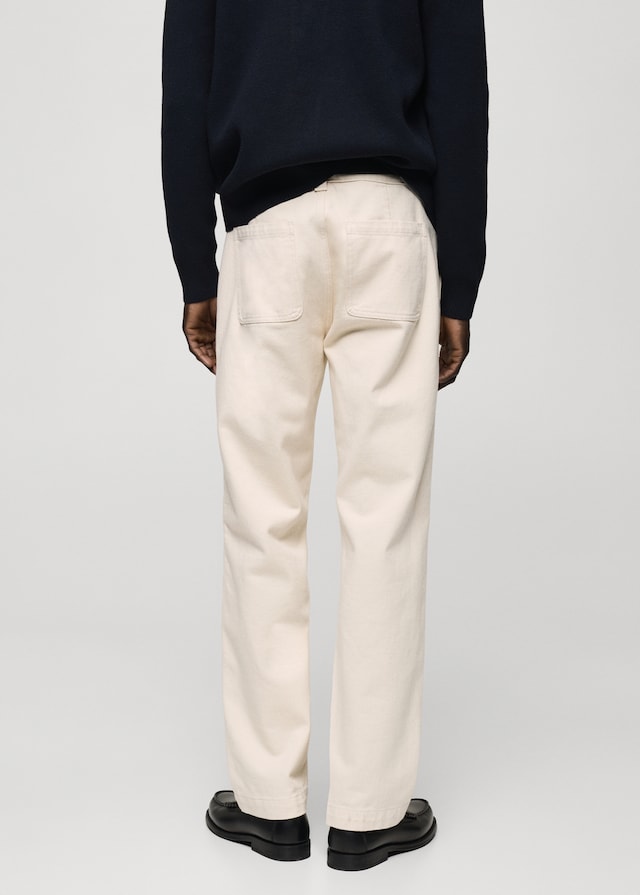 Mango Regular-Fit-Baumwollhose