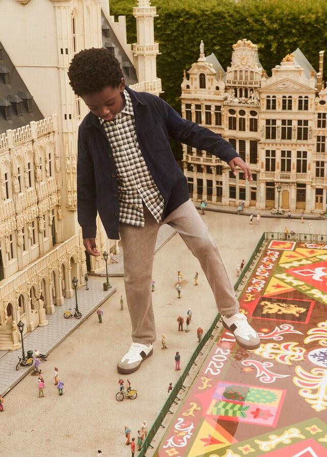 Mango Regular Fit-Cordhemd