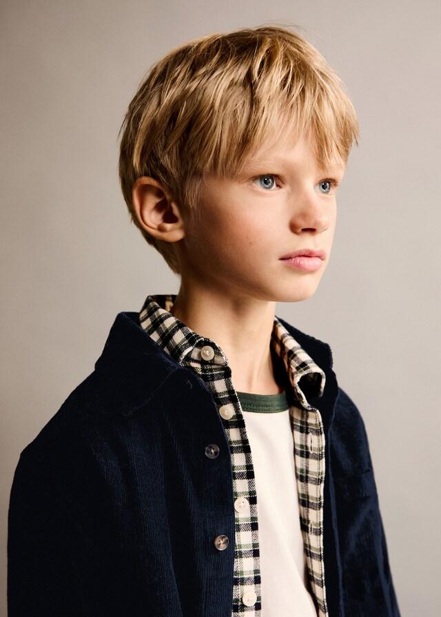 Mango Regular Fit-Cordhemd