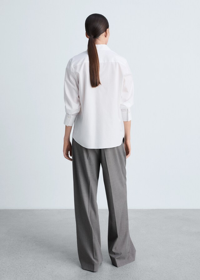 Mango Regular Fit-Hemd Aus Baumwoll-Lycell-Gemisch