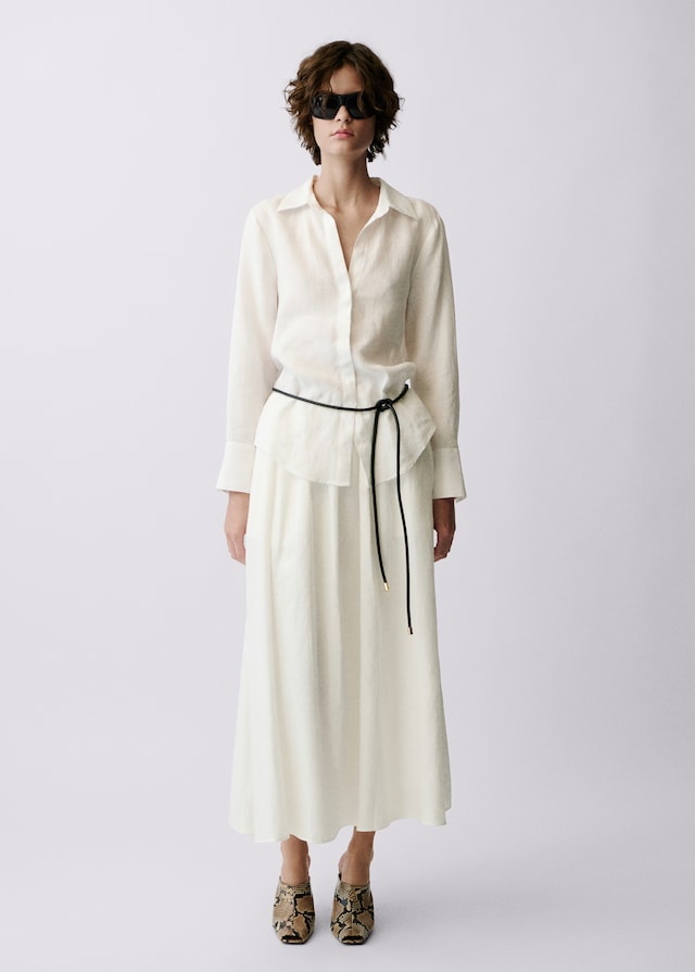 Mango Regular-Fit-Hemd Aus Leinen