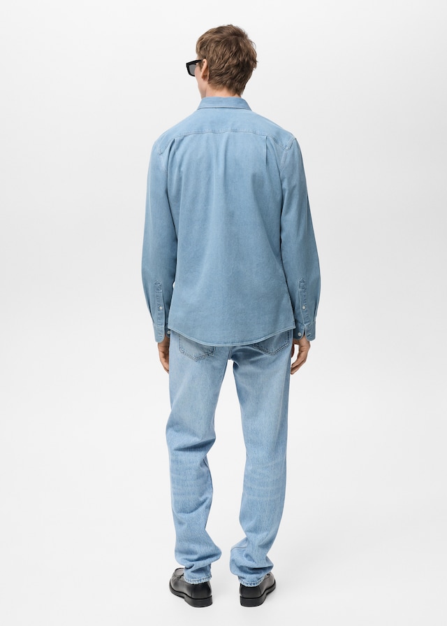 Mango Regular-Fit-Jeanshemd