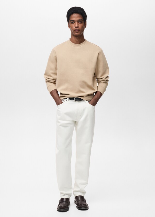 Mango Regular-Fit-Sweatshirt Aus Baumwolle