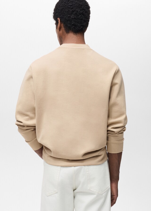 Mango Regular-Fit-Sweatshirt Aus Baumwolle