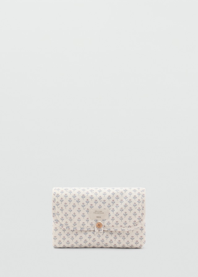 Mango Reise-Wickelunterlage Mit Blumenmotiv