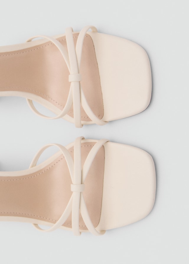 Mango Riemensandale Mit Absatz