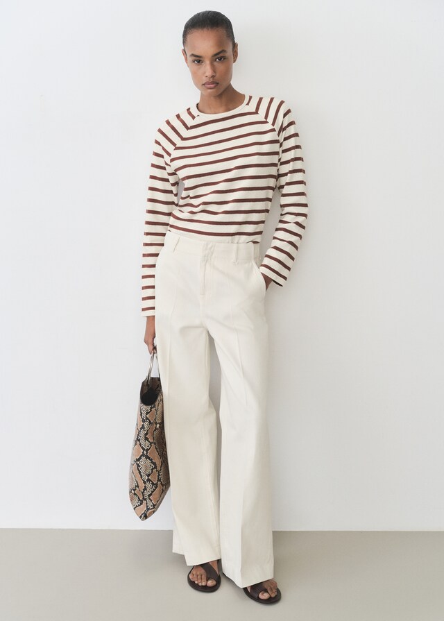 Mango Rundhals-Sweatshirt