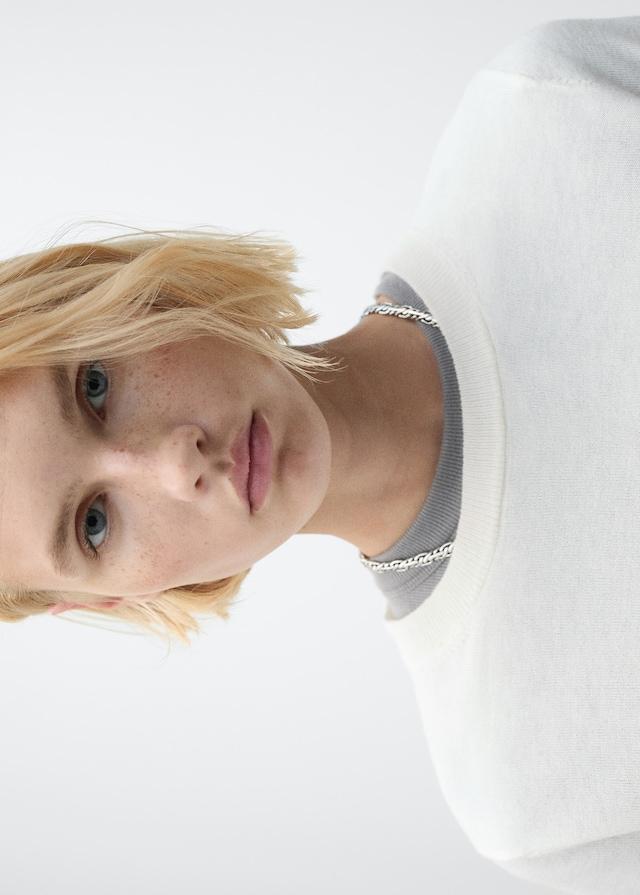 Mango Rundhalspullover Aus Wollgemisch