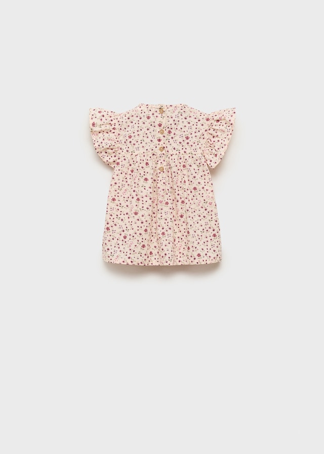 Mango Rüschenbluse Mit Blumenmuster