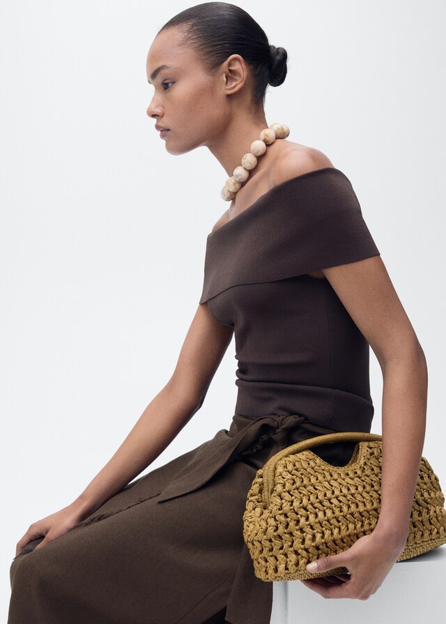 Mango Sarong-Rock Aus Leinen