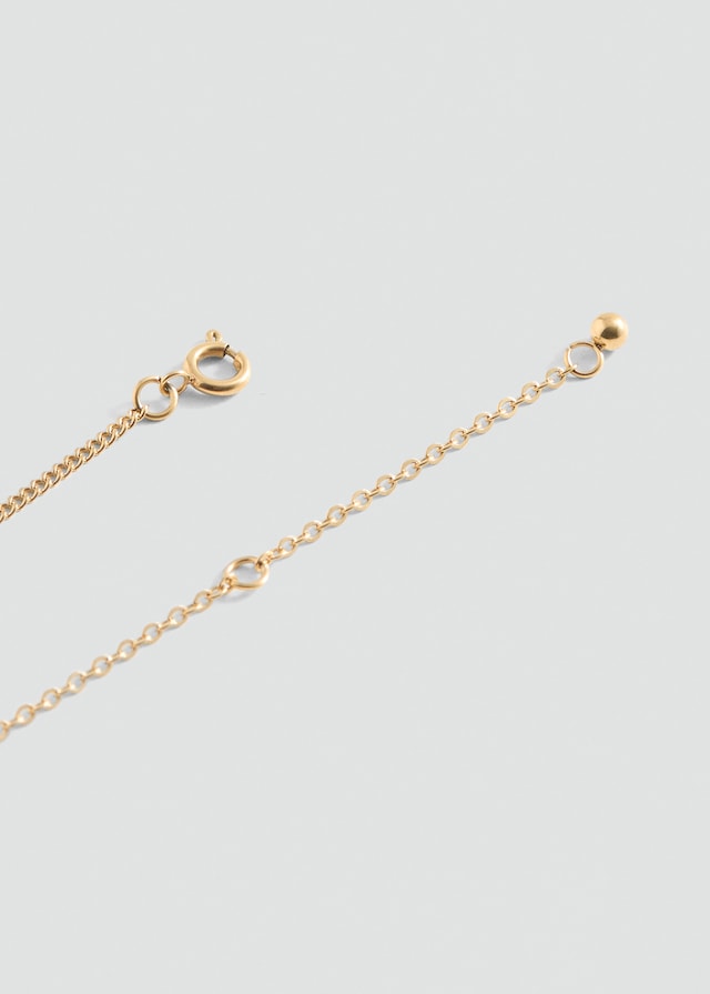 Mango Set Aus Halskette Und Ohrringen