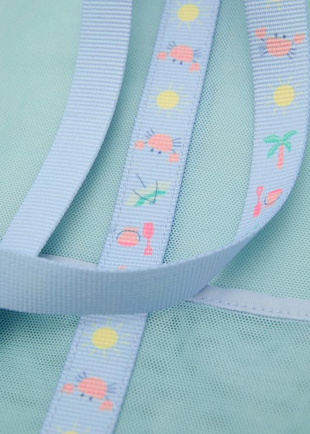 Mango Shopper Bag In Mesh-Optik